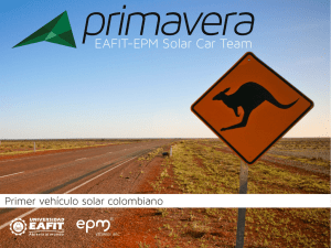 EAFIT-EPM Solar Car Team