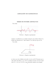 Serie de Fourier Abstracta - Facultad de Ciencias Matemáticas