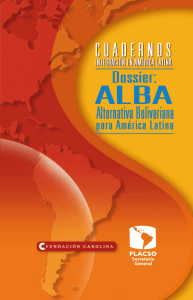 Dossier: ALBA, Alternativa Bolivariana para