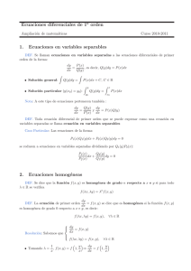 tema III.2 Ecuaciones diferenciales de 1º orden