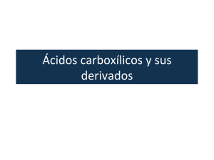 Ácidos carboxílicos y sus derivados