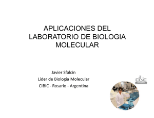 aplicaciones del laboratorio de biologia molecular