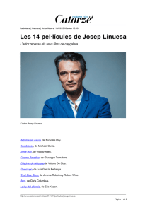 Les 14 pel·lícules de Josep Linuesa