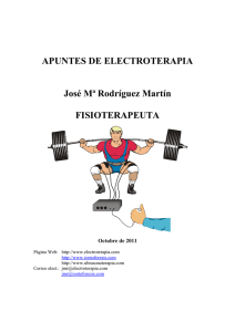 curso de electroterapia - Electroterapia en fisioterapia