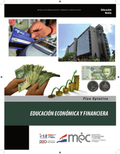 educación económica y financiera - Ministerio de Educación y Cultura