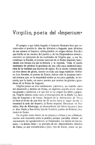 Virgilio, poeta del «Imperium»