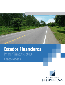 Estados Financieros Consolidados 1T2013