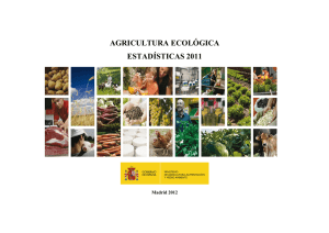 agricultura ecológica estadísticas 2011