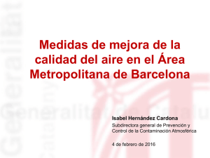 Mesa de la Calidad del Aire de la Conurbación de Barcelona