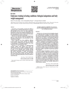 Endurance training in fasting conditions: biological adaptations and