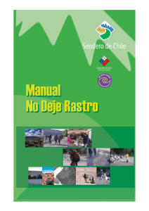 Manual No Deje Rastro - Club de Andinismo GEA