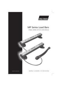 Single MP series load bars