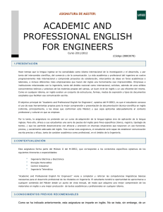 academic and professional english for engineers