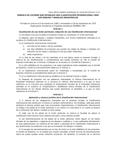 Texto oficial español establecido en virtud del Artículo 14.2