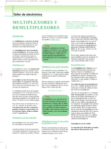 multiplexores y demultiplexores - Blog de electrónica Electronicasi
