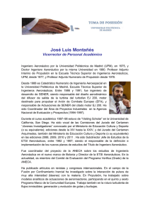 José Luis Montañés - Universidad Politécnica de Madrid