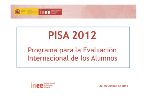Informe Pisa 2012
