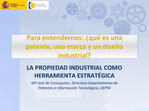 Diseño industrial - Oficina Española de Patentes y Marcas