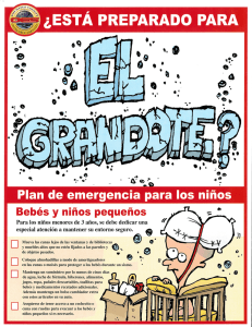 Plan de Emergencia para los ninos