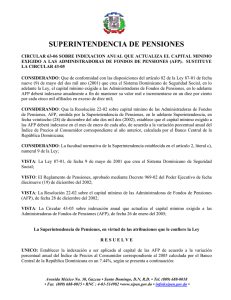 resolucin 251-05 sobre el sistema previsional para dominicanos