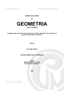 geometria - Universidad Pedagógica Nacional