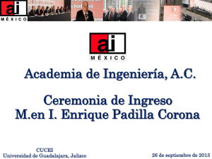 Descargar presentación completa - Academia de Ingeniería de México