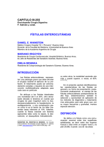 fISTULAS ENTEROCUTANEAS - Página Oficial Sociedad Argentina
