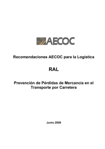 Recomendaciones AECOC para la Logística Prevención de