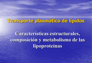 Transporte plasmático de lípidos