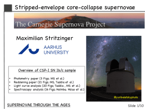 M. Stritzinger - Supernovae Through the Ages