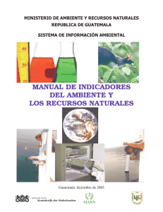 manual de indicadores del ambiente y los recursos naturales