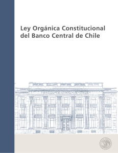 Ley Orgánica Constitucional del Banco Central de Chile