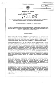 decreto 1195 del 21 de julio de 2016