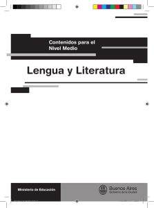 Lengua y Literatura - Buenos Aires Ciudad