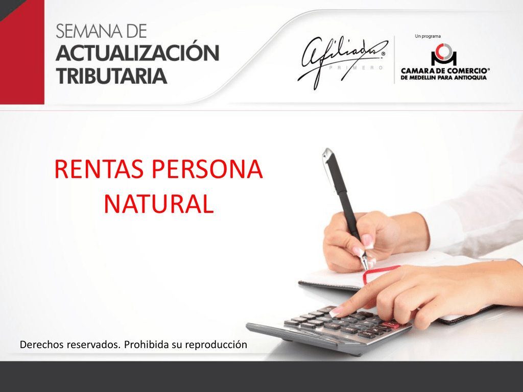 Declaracion de Rentas personas Naturales