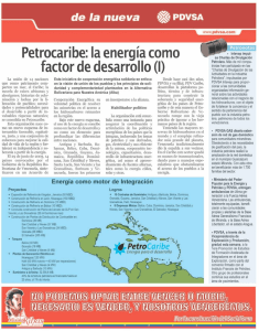 Petrocaribe: la energía como