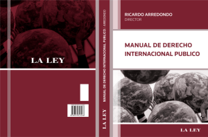 Tapa Arredondo Manual de Der. Int Publ GRIS