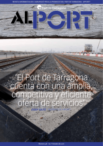 `El Port de Tarragona cuenta con una amplia, competitiva y eficiente