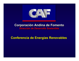 Corporación Andina de Fomento Corporación Andina de Fomento