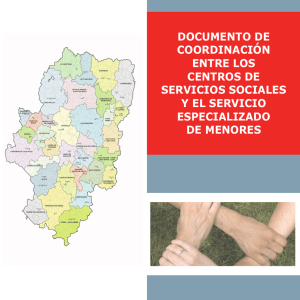 Documento de coordinación entre los Centros de Servicios Sociales