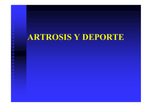 artrosis y deporte - Instituto Médico Arriaza y Asociados