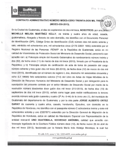 Contrato Cupones de Combustible 30-2013