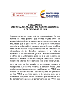 DECLARACION JEFE DE LA DELEGACION DEL GOBIERNO