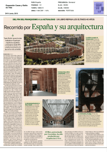Recorrido por España y su arquitectura