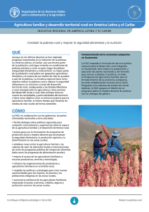 Agricultura familiar y desarrollo territorial rural en América Latina y