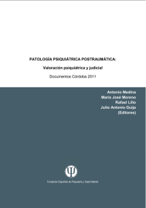 Libro PATOLOGÍA PSIQUIÁTRICA POSTRAUMÁTICA