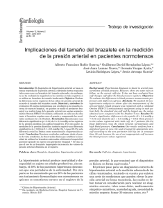 Implicaciones del tamaño del brazalete en la