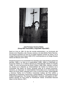 José Francisco Cevasco Piedra