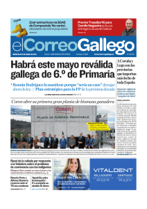 Habrá este mayo reválida gallega de 6.º de Primaria