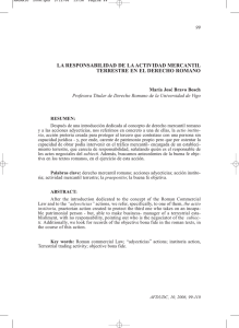La responsabilidad de la actividad mercantil terrestre en el